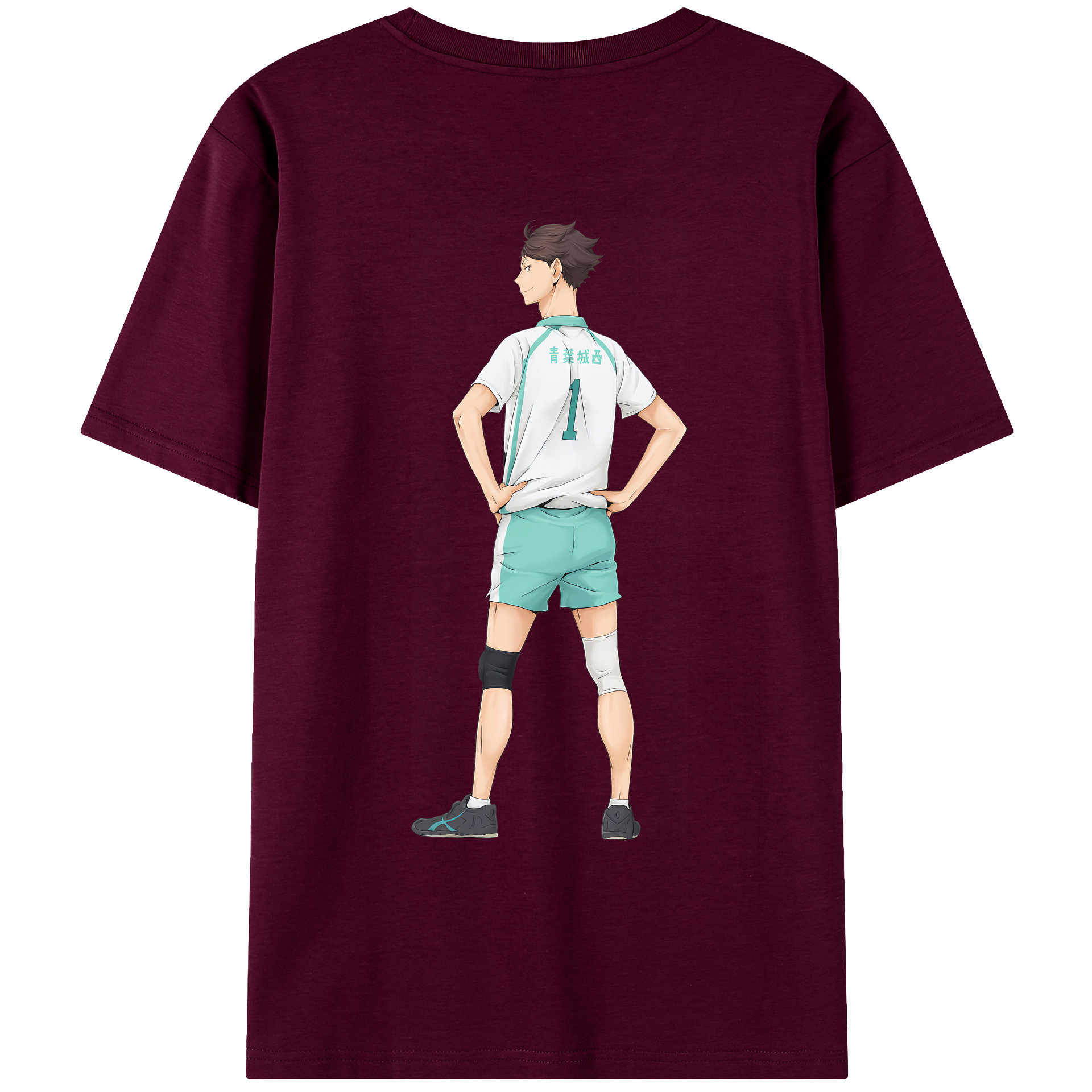 （画像用） ハイキュー!! Haikyu!! レディース半袖Tシャツ(バックプリント)